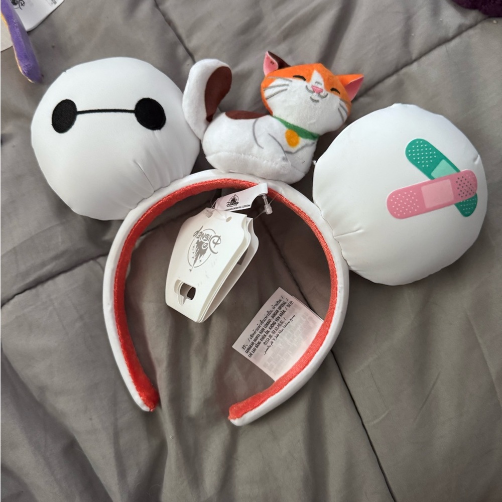 Baymax and Mochi Mickey Ear Headband